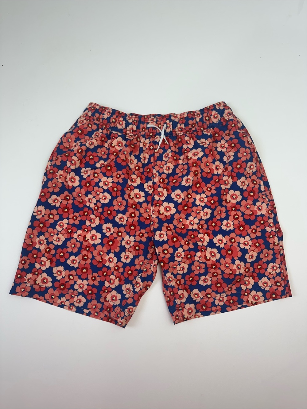 Boys Crewcuts Floral Elastic Waist Shorts